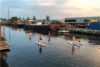 Eemsuppen (stand up paddle) Amersfoort